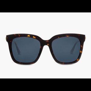 DIFF Eyewear “Bella” Sunglasses in Tortoise